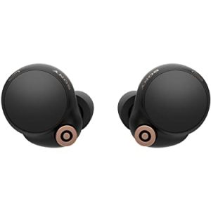 Sony WF-1000XM4 Industry Leading Active Noise Cancellation Multipoint Connection BT 5.2 TWS Truly Wireless in Ear Earbuds with Mic 36Hr Batt. Life WFH Built-in Mic for Clear Calls, Hi-Res Audio-Black