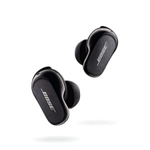 Bose New QuietComfort Earbuds II, Wireless, Bluetooth, World’s Best Noise Cancelling in-Ear Headphones with Personalized Noise Cancellation & Sound, Triple Black