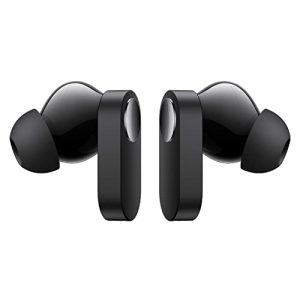 OnePlus Nord Buds True Wireless in Ear Earbuds with Mic, 12.4mm Titanium Drivers, Playback:Up to 30hr case, 4-Mic Design + AI Noise Cancellation, IP55 Rating, Fast Charging (Black Slate)