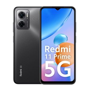 Redmi 11 Prime 5G (Thunder Black, 6GB RAM, 128GB Storage) | Prime Design | MTK Dimensity 700 | 50 MP Dual Cam | 5000mAh | 7 Band 5G