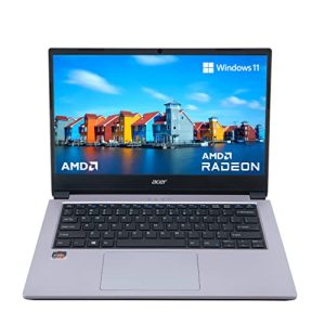 Acer One 14 Business Laptop AMD Ryzen 5 3500U Processor (16GB RAM/512GB SSD/AMD Radeon Graphics/Windows 11 Home/MS Office) Z2-493 with 35.56 cm (14.0″) HD Display (Rose Gold)