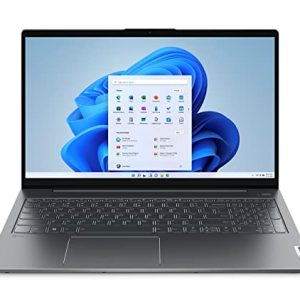 Lenovo IdeaPad Slim 5 12th Gen Intel Core i5-1235U 15.6″ (39.62cm) FHD IPS Anti-Glare (16GB/512GB SDD/Windows 11/Office 2021/Backlit/1Yr Warranty/3months Game Pass/Storm Grey/1.85Kg), 82SF008YIN