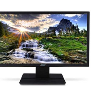 Acer V206HQL 1366 x 768 Pixels 19.5 inches(49.5cm) HD LED Backlit Computer Monitor with HDMI, VGA Ports and Stereo Speakers (Multicolour)
