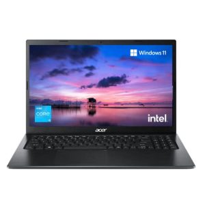 Acer Extensa 15 Lightweight Laptop 11th Gen Intel Core i3 Processor with 15.6″ (39.6 cms) Full HD Display- (8 GB RAM/256GB SSD/Windows 11 Home/Intel UHD Graphics /1.7Kg/Black) EX215-54