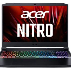 Acer Nitro 5 11th Gen Intel Core i5-11400H 15.6″(39cm) FHD 144Hz Gaming Laptop (8GB/512GB SSD/Windows 10/4 GB Graphics/NVIDIA GeForce GTX 1650/Shale Black, 2.2 kg/RGB Backlit Keyboard) AN515-57