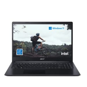 Acer Extensa 15 Thin & Light Intel Processor Pentium Silver N5030 15.6 inches ( 39 cm ) Business Laptop (4GB RAM/256 GB SSD/Windows 11 Home/Black/1.9 Kg, EX215-31)