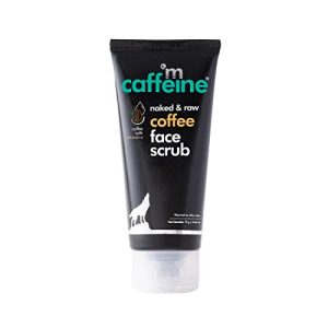 mCaffeine Coffee Tan Removal Face Scrub (75gm) | Exfoliate Scrub | Blackhead Remover, Whitehead Remover, Dead Skin Remover, Detan Pack I Caffeine & Walnut Scrub for Face | Face Scrub For Women & Men