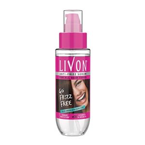 Livon Hair Serum For Women | All Hair Types | Smooth, Frizz-Free & Glossy Hair | With Argan Oil & Vitamin E | 100 Ml