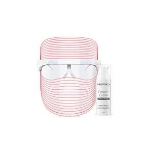 PROTOUCH GLOW GETTER Led Face Mask + Power Glow Face Drops Brightening & Nourishing Anti Acne & Anti-aging | For Clear & Glowing Skin For All Skin Type (Combo)