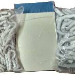 GPN PRINT Deal of Bulk Spiral Binding Machine Combo Coils Springs Binders Using Lose Spiral 2 Packet 2 Sizes Pack + 200 Cover PVC Binding Sheets (Blue White) Pro Pack Saving Deal Manual Ring Binder