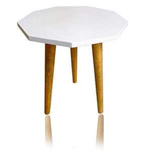 UHUD CRAFTSBeautiful Antique Wooden Foldable Side Table/End Table/Stool Living Room Kids Play Furniture Table Square Shape
