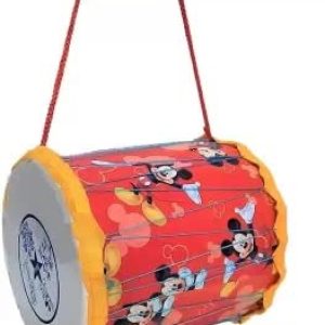 HK Toys Musical Drum Set for Kids, Large Punjabi Dhol, Music Play Toy Musical Instrument for Toddlers Baby Girl and Boys Multicolor