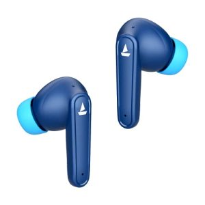 boAt Airdopes 113 TWS Wireless in Ear Earbuds with ENx Tech, Beast Mode, ASAP Charge, 24H Playtime, Immersive Audio, IPX4, IWP, Touch Controls, Lightweight Build(Bold Blue)