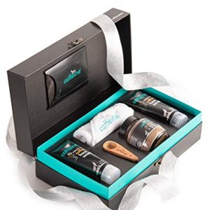 mCaffeine Moment Gift Set With Signature Body Scrub, Face Wash & Face Scrub | Gift Kit For All Ages & Skin Types | Best Gift For Birthday & Anniversary | Pack of 5