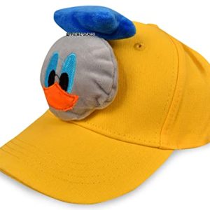 Prime Deals 3D Duck Cartoon Character Printed Little Cap for Kids and Baby Girls 3-12 Years Multicolour