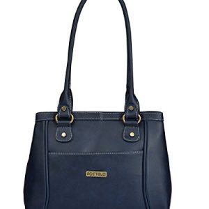 Fostelo Handbag For Women And Girls | Ladies Purse Faux Leather Satchel Bag | Woman Gifts | Wedding Gifts For Women | Women 2 Compartments Bag | Travel Purse Hobo Bag | 5 Pockets Shoulder Bag