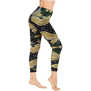 MasterUnion Yellow Lady Summer Pants Clothes Graphic High Cut Sport Yoga Skims Dupe Slim Tunic Slimming Camisole Pants for Women 96 96 M