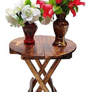 iCare Gifts Home Engineered Wood Furniture for Living Room Accent Sofa Side Table Nightstand