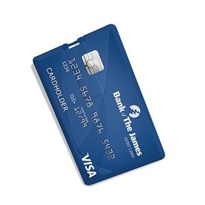 100yellow Bank Card/ Credit Card Shape 16GB Pen Drive