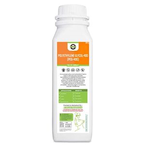 OROOTS POLYETHYLENE GLYCOL-400(PEG-400) 400 gm for Shampoo, soap, lotion, moisturizer and other DIY beauty and personal care products.