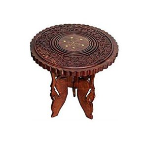 ARMAN ART & CRAFT – Quality is our Priority Interior Furniture Handicrafts -Sheesham Wood Classic Wood Finish End Coffee Table For Living Room (Brown)