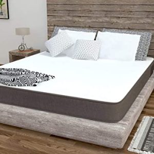 Wakeup Imperious Medicated Orthopedic 5-inch Medium Firm Double Size Memory Foam Mattress (72x48x5 inch)