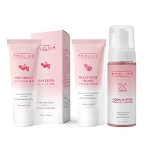 PROLIXR – INTENSE CLEANSE BUNDLE – CLEANSER, SCRUB, MOISTURISER | DEAL OF THE DAY | MEGA-DETOXIFYING |HYDRATING | NO PARABEN | CRUELTY-FREE