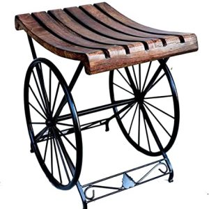Bros Moon Maulik Aditya’s Elegant Versatile Table Antique Classy Wooden Stool for Living and Bed Room Furniture/Out Door/Garden use/Gift/Festival