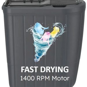 Whirlpool 6 Kg 5 Star Semi-Automatic Top Loading Washing Machine (SUPERB ATOM 60I, Grey Dazzle)