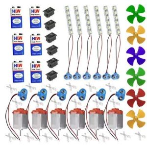 Spectrum Collections School Electronic Science Project kit for Class Educational Electronic DIYs (82 Pieces kit)