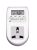 Blackt Electrotech 230V 24×7 Energy Saving Socket Type Digital Programmable Plastic Electronic Timer (White)