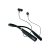 Bell BLBHS185 Bluetooth 5 Wireless Sports in Ear Earphone with Super deep bass & Mic,120H Play Time Stereo Headset,Magnetic Earbuds & Active Noise Cancellation Neckband (BLBHS185-Black)