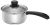 Amazon Brand – Solimo Stainless Steel Saucepan with Glass Lid, Induction Base (16 cm, 1.5L)