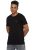 Allen Solly Men’s Regular Fit T-Shirt (ALKCVSGFZ56068_Black_Large)