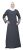 LA KASHA women sequin embroidered bell sleeve Abaya in Japanese Kashibo