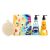 Plum BodyLovin’ Beachin’ n’ Bloomin Shower Gel Duo Gift Set with Free Loofah | All Skin Types | Sulphate & Paraben Free | 100% Vegan | 240 Ml