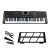 Henrix KB-61 Portable 61 Mini Key Keyboard with Adapter and Microphone