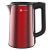 SOLARA Premium Electric Kettle Xtra Large | 1.8L Double Wall 100% Stainless Steel BPA-Free Cool Touch Tea Kettle with Overheating Protection, Cordless with Auto Shut-Off | Mobile app (Metallic Red)