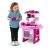 Webby Kids’ Kitchen Cooking Set with Music and Lights (Pink)