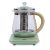 Brayden Aquo 11 Smart Electric Glass Kettle | LED Display | 20 Preset menus | Milk, Tea Infuser, Soup & Multipurpose | Auto Shut Off | Boil Dry Protection | Borosilicate Glass Body (1.7 Ltr, Olive Green)