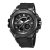 V2A Analogue – Digital Men’s Watch (Black Dial Black Colored Strap)