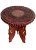 Bros Moon 9 inches Kid’s Favourite Elegant Versatile Table Antique Classy Wooden Stool for Living and Bed Room Furniture/Out Door/Garden use/Gift/Festival