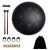 HASTHIP® Steel Tongue Drum 8 Note, 6 inch Percussion Instrument Handpan Drum with Bag, Music Book and Mallets for Kids and Adults Meditation Musical Education Concert Mind Healing Yoga (Black)