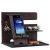 LEMISH Phone Docking Station Hooks Key Holder Wallet Stand Watch Organizer Plywood Personalized for Men Customized tech Mens Gift for Husband Father Nightstand Graduation Male Idea Gadgets (Brown)