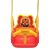 Her Home Plastic 3-in-1 Wave Adjustable Baby Swing Toy (Red)