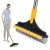 EOVEA Bathroom Tiles Cleaner Brush with Long Handle 120° Rotating Floor Cleaning Supplies for Household, Kitchen Accessories Items 2 in 1 Floor Scrub Cleaning Brush