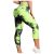 MasterUnion Yellow Clothing Tie Dye Butt Scrunch Straight Leg Track Athletic Stretch Running Pant for Ladies Fall Pant 08 08 M