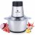 SKYTONE Stainless Steel Electric Meat Grinders with Bowl 700W Heavy for Kitchen Food Chopper, Meat, Vegetables, Onion, Garlic Slicer Dicer, Fruit & Nuts Blender (2L, 700 Watts) (2 Liter)