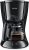 PHILIPS Drip Coffee Maker HD7432/20, 0.6 L, Ideal for 2-7 Cups, Black, Medium