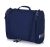 PETRICE Multifunctional Travel Bag Extra Large Makeup Organiser with Hook (Navy Blue)